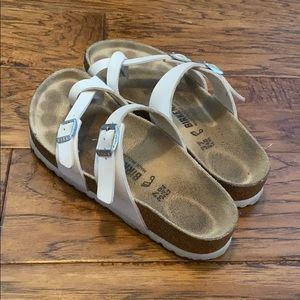 Mayari White Birkenstock Size 37 (US 7)